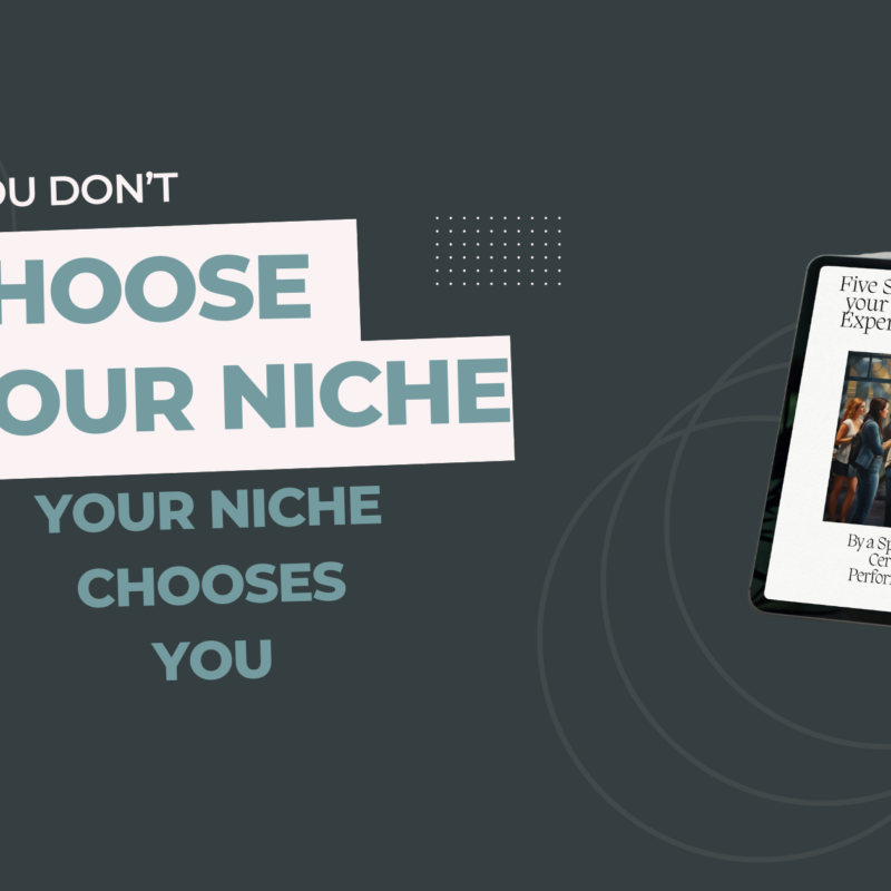 Finding your niche